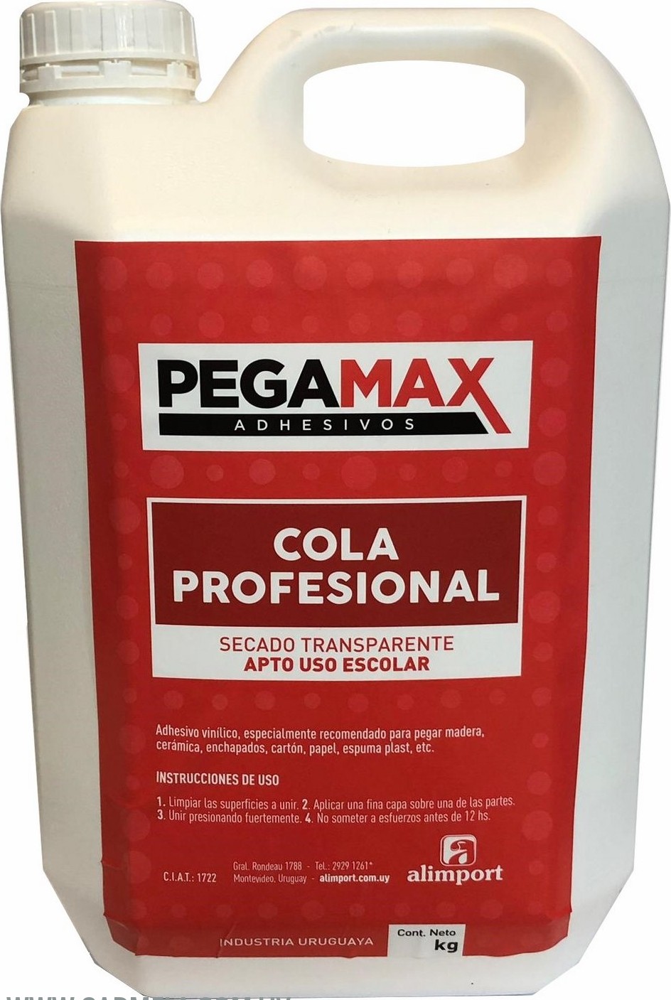 Cola Vin Lica Profesional Transparente Pegamax Kg Barraca Carmela