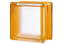 Ladrillo de Vidrio Esmerilado Mini APRICOT (Amarillo)