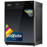 Lavasecarropa Automático Inverter Carga Frontal Negro 10,5 kg Enxuta LSENX710570