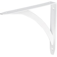 Escuadra Para Estante 8'' x 10'' Blanco ''Barra'' FIERO MED-10BB