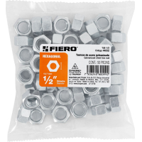 Tuercas Hexagonales 1/2'' Bolsa x 50 Fiero TUE-1/2