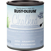 Pintura Tizada Exterior Chalked Rust Oleum Azul Amanecer