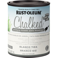 Pintura Tizada Exterior Chalked Rust Oleum Blanco Tiza