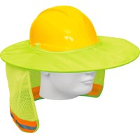 Protector Solar Plegable Para Casco Verde TRUPER