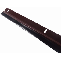Zócalo Aluminio Con Goma Largo 80cm Marrón SC