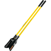 Pala Pocera Cavadora Cabo Fibra de Vidrio Truper CA-38F