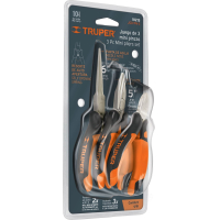 Juego 3 Alicates Pinzas Mini Truper JGO-PM-3