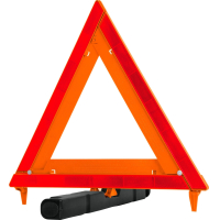 Baliza Triángulo Seguridad Reflectivo 43cm Truper