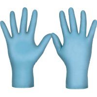 Guantes Descartables Nitrilo Azul 0.1mm Slender