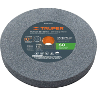 Rueda Recta Amolar 10'' Grano 60 Truper PIES-1060