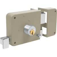 Cerradura Sobreponer Hasta 38mm Llave Tradicional Hermex