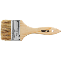 Pincel Brocha Cerda Blanca 3'' 76mm Pretul BRE-3 (Unidad)