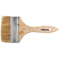 Pincel Brocha Cerda Blanca 4'' 10cm Pretul BRE-4 (Unidad)