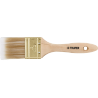 Pincel Cerda Blanca 2'' Corte Recto Truper BRT-2S (Unidad)