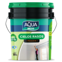 Pintura Para Cielorrasos Anti Hongos AQUACIELOS Aqua Belco 1lt