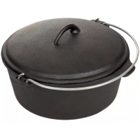 Olla Hierro Fundido Con Tapa 10 Litros