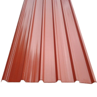 Chapa Color Ladrillo Terracota Calibre 26 Trapezoidal Armco