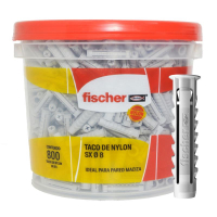Taco Universal SX8 Con Tope FISCHER Balde x 800