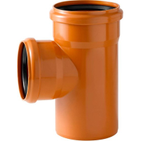 Ramal T de PVC 250mm MH con Junta Elástica