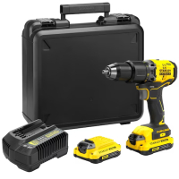 Taladro Atornillador Percutor Batería 20v Stanley SBD715C2K