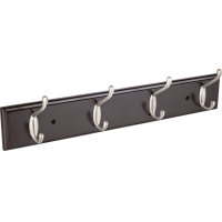 Perchero De Pared 4 Ganchos Largo 48cm Hermex
