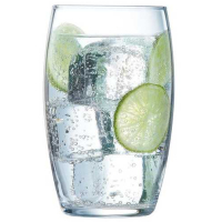Vaso De Vidrio 360ml Alto 12cm Vina Arcoroc L1346
