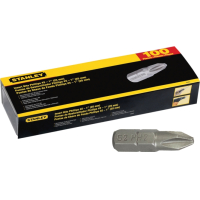Puntas Atornillador Phillips PH2 25mm Stanley Estuche x 100