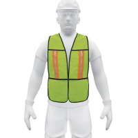 Chaleco de Seguridad Amarillo Reflectivo Pretul CHS-200V