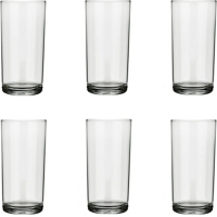 Vaso Vidrio Refresco 350ml Alto 14cm Cylinder Nadir