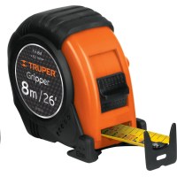Cinta Métrica 8mt Ergonómica Truper FH-8MC