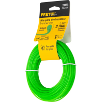 Tanza Bordeadora Redonda 2.0mm Rollo 15mt Pretul