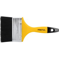 Pincel Brocha Cerda Negra 4'' 100mm Pretul BRP-4