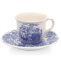 Taza Té 200ml Cerámica Cena Inglesa Oxford