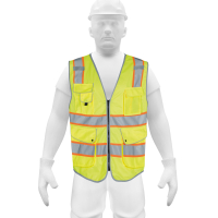 Chaleco de Seguridad Amarillo Talle XL Truper Expert CHS-900V-XL