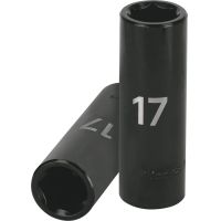 Dado Impacto Largo 17mm Encastre 1/2'' Truper D-7317-ML
