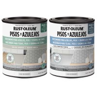 Kit Pintura + Protector Pisos y Azulejos Beige Arena Rust Oleum