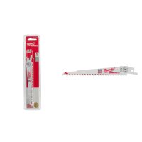 Kit 5Pz. Hojas para Sierra Sable 150mm para Madera con Clavos Milwaukee 4800-5035