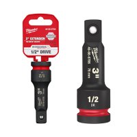Barra de extensión de impacto 3" encastre 1/2" Milwaukee 49-66-6706