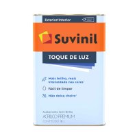 Pintura Suvinil Toque de Brillo base A, brillante, interior y exterior, 16,2 L