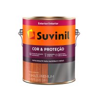Suvinil 3,6 L Esmalte Al Agua Color y Protección Blanco Mate