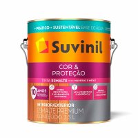 Esmalte al agua Color y Protección Suvinil base A2, mate, interior y exterior, 3,2 L