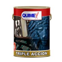 Quimex 4L Esmalte Triple Acción Forja Alpaca 2854