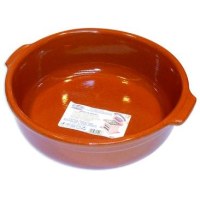 Cazuela Alta Vitrificada 25cm Corzana