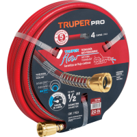 Manguera Super Reforzada 4 Capas 1/2" 20mt Truper
