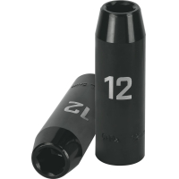 Dado Impacto Largo 12mm Encastre 1/2'' Truper D-7312-ML