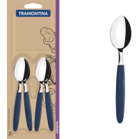 Juego 12 Cucharas De Té Tramontina Ipanema Azul 23367/910