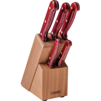 Juego Cuchillos Polywood Rojo Tramontina 21199/783