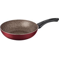 Sartén Honda 24cm Starflon Rojo Tramontina Paris 28509/724