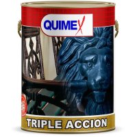 Quimex 4L Esmalte Sintético Triple Acción Amarillo 2882