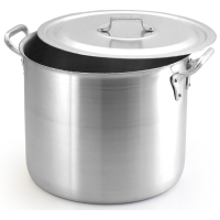 Olla Alta Aluminio Pulido 83L Oliveira 5027